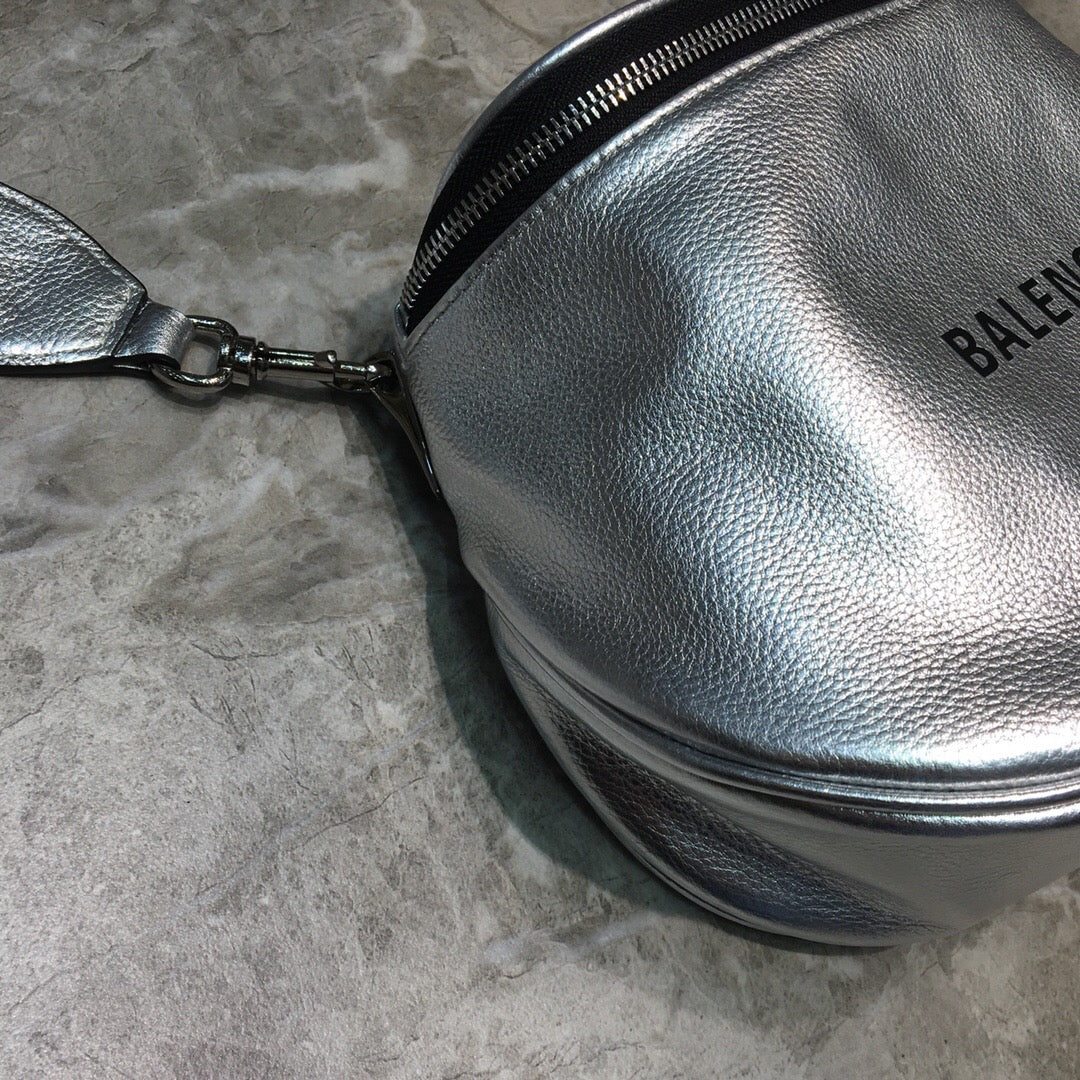 Balen Sling Bag In Sliver, For Women, Bags 9.1in/23cm