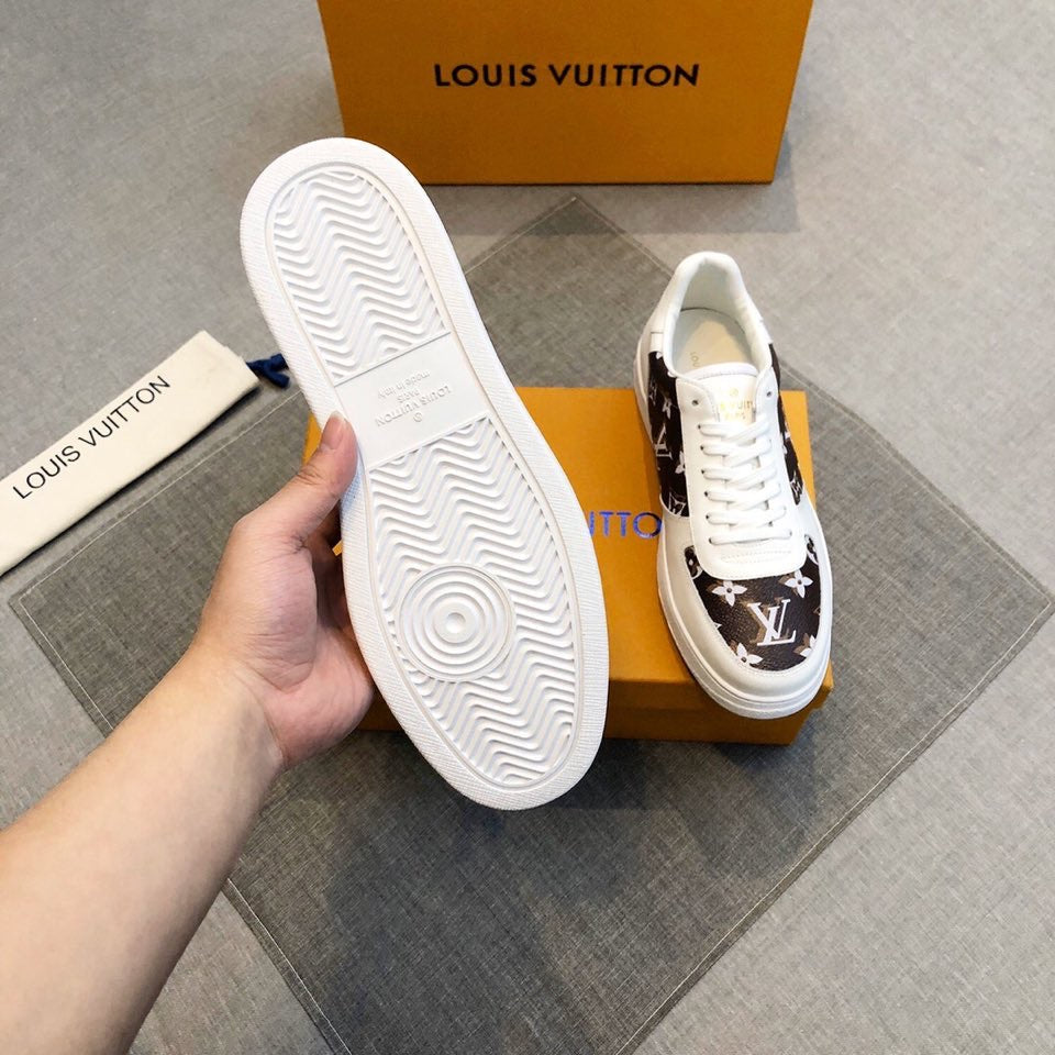 BL - LUV Casual Low White Brown Sneaker