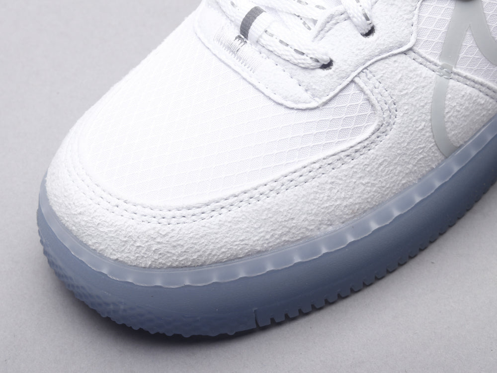 BL - AF1 React Ice Blue Low Top