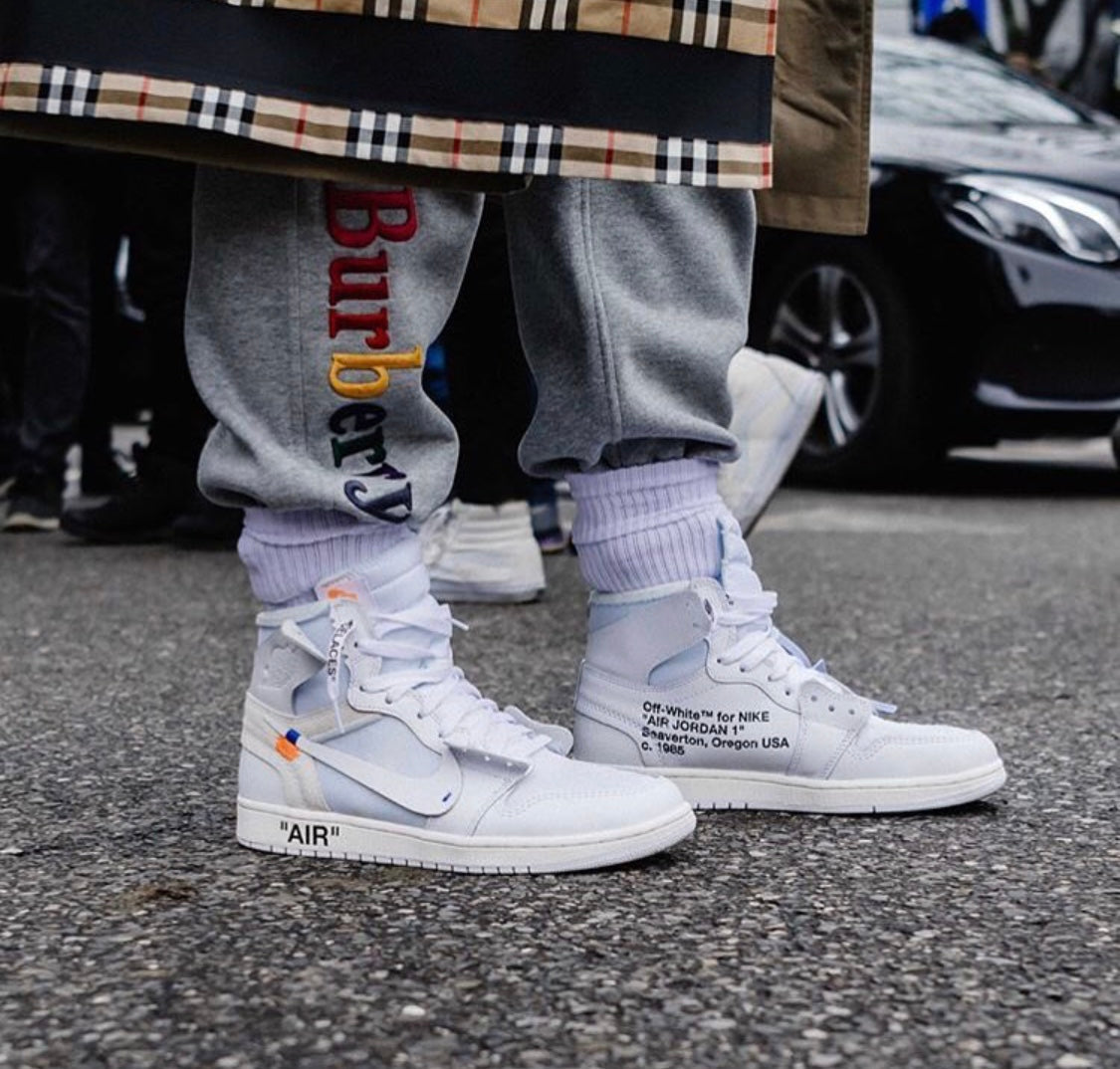 BL - OW x AJ1 Pure White