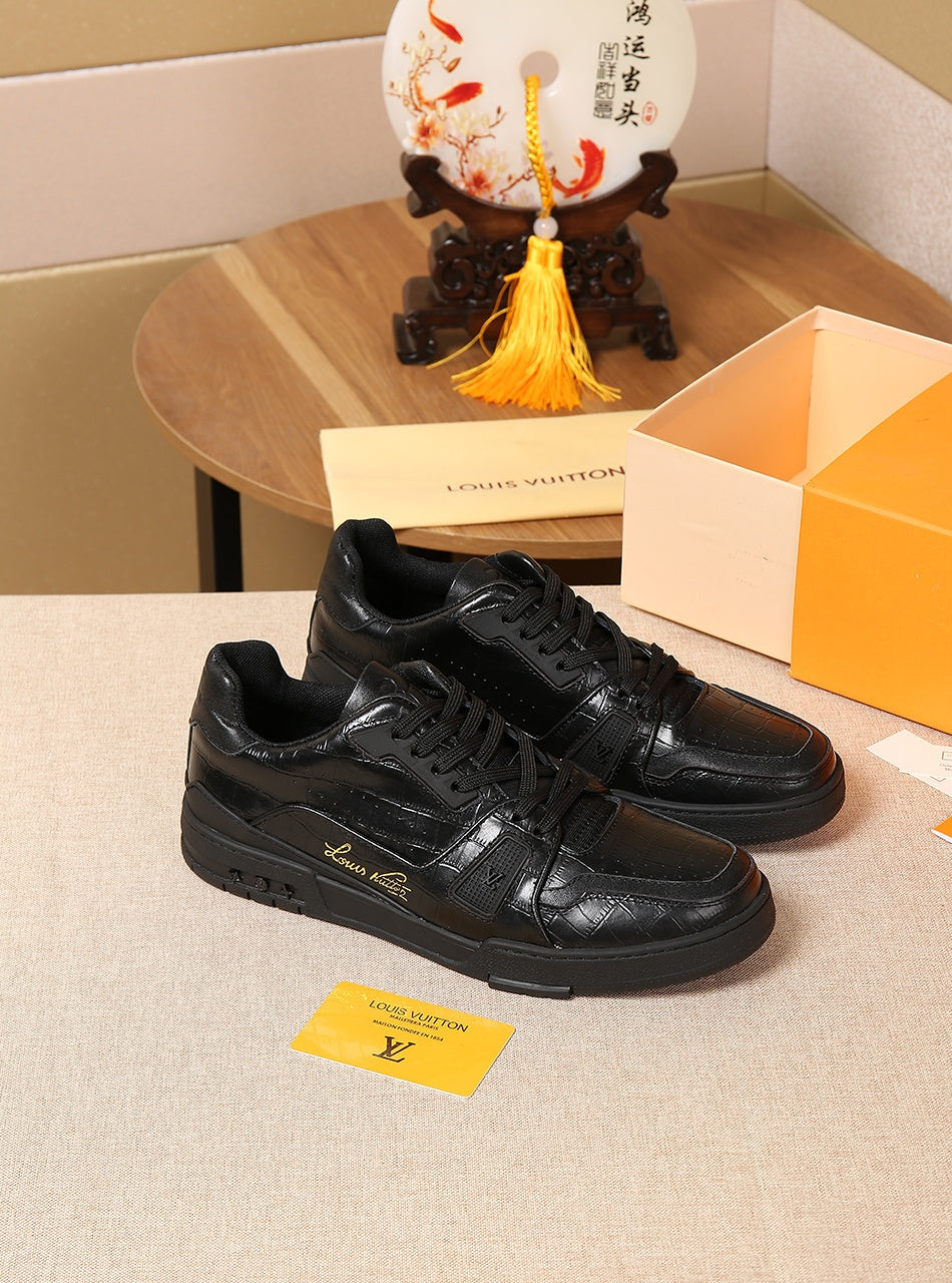 BL - LUV Traners Vert Black Sneaker