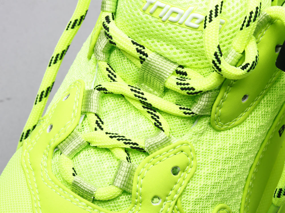 BL - Bla Air Cushion Fluorescent Green Sneaker