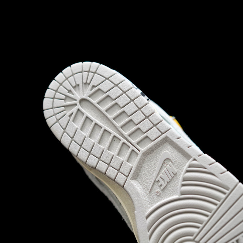 BL - OW x Dunk (NO.39) yellow shoelace brown buckle