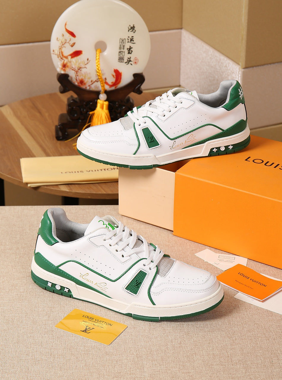 BL - LUV Traners Vert Green Sneaker