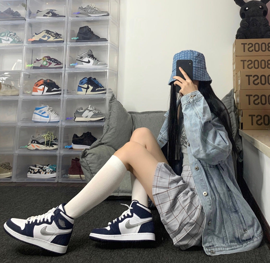BL - AJ1 Japan Limited Midnight Blue