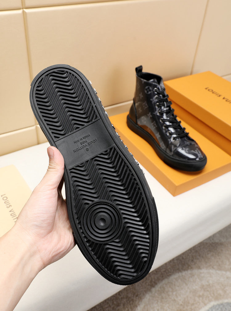 BL - LUV Stellar Trainer Boot Black Sneaker