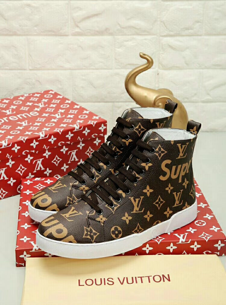 BL - LUV Stellar Trainer Boot Brown S Sneaker