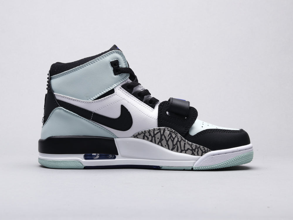 BL - AJ Tiffany black and white green