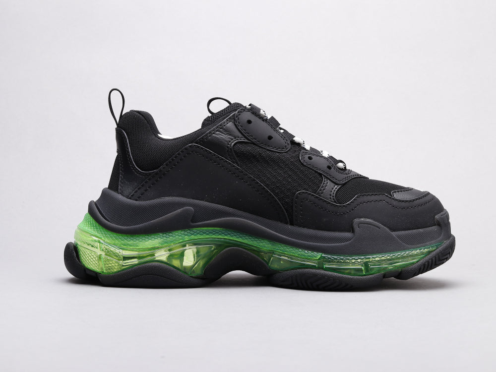 BL - Bla Triple S Black Green Sneaker