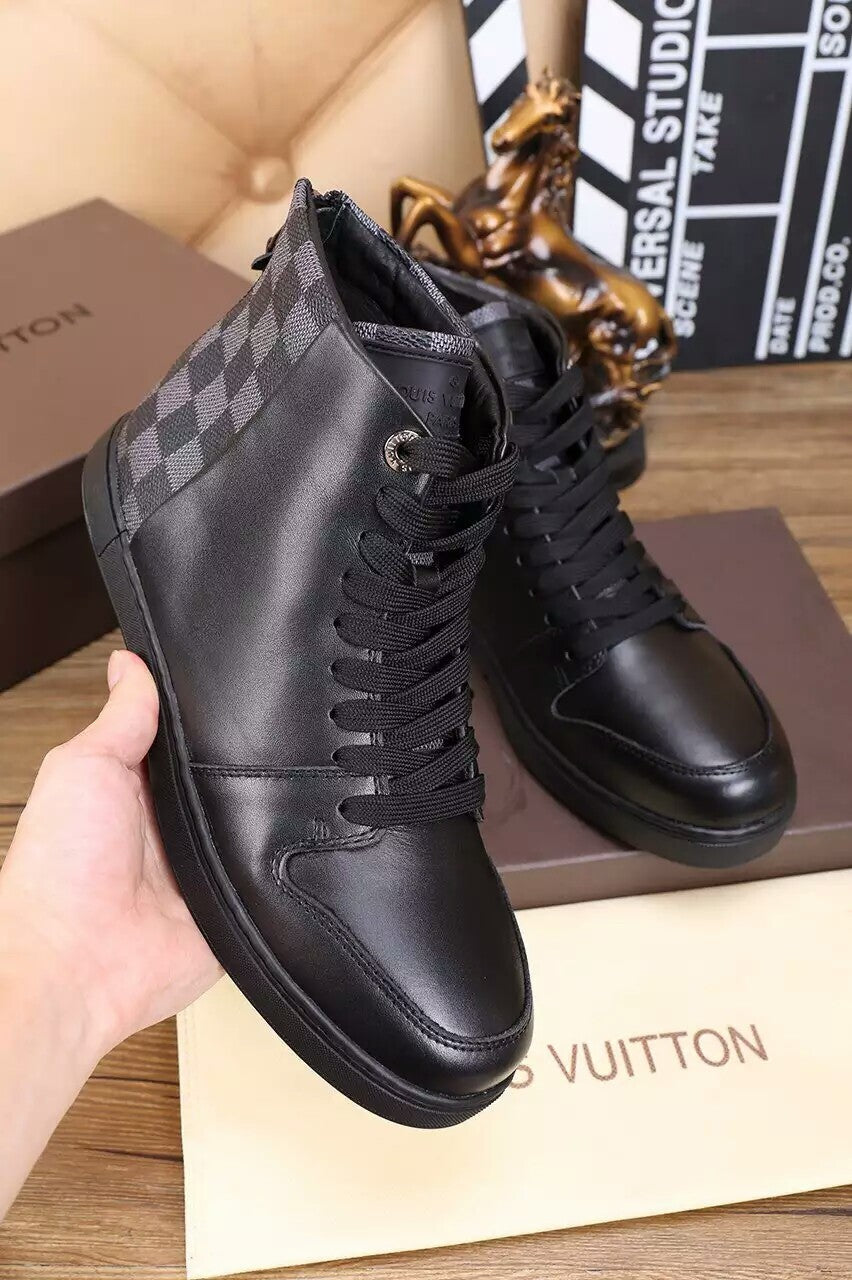 BL - LUV HIgh Top Black Sneaker