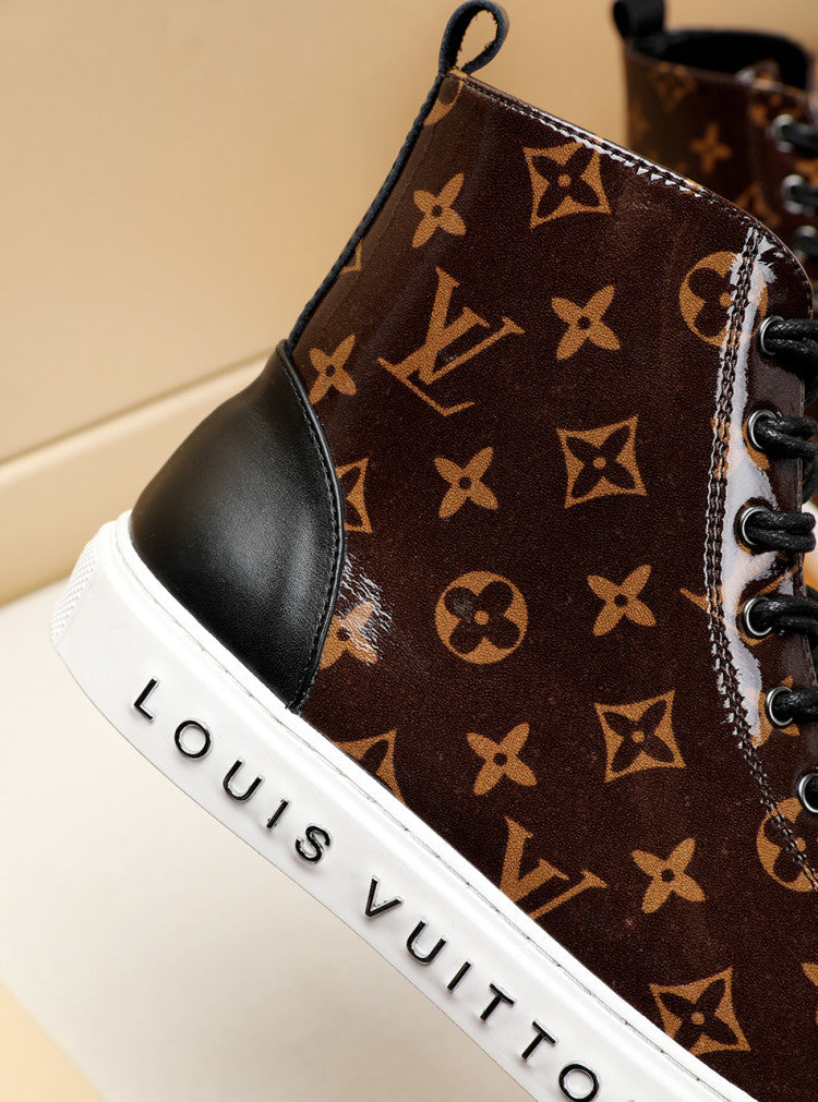 BL - LUV Stellar Trainer Boot Brown Sneaker