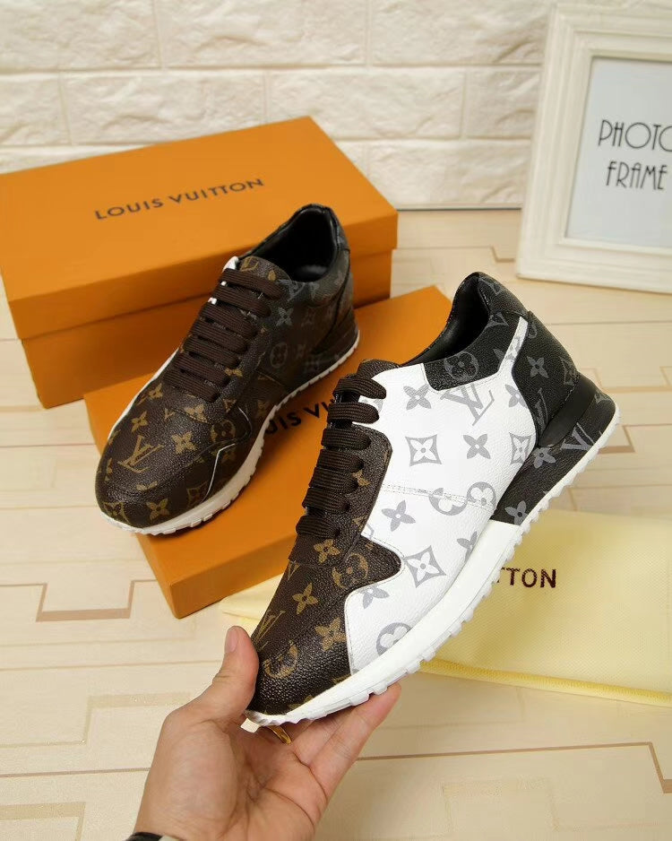 BL - LUV Run Away Brown White Sneaker