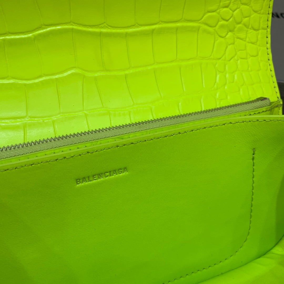 Balen Gossip Small Shoulder Bag Green Neon, For Women, Bags 9.1in/23cm