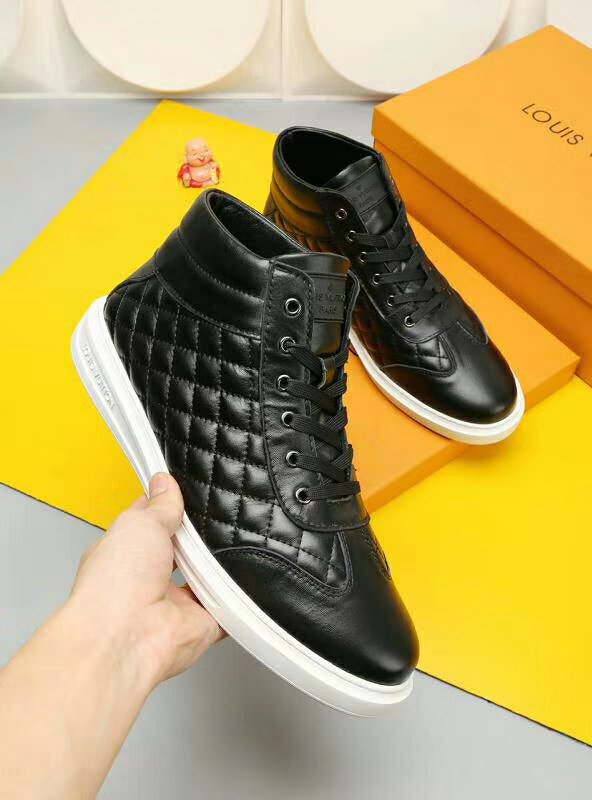 BL - LUV HIgh Top Metal Black Sneaker