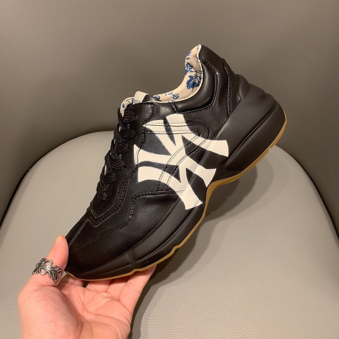 BL-GCI RHYTON VINTAGE TRAINER NY BLACK SNEAKER 139