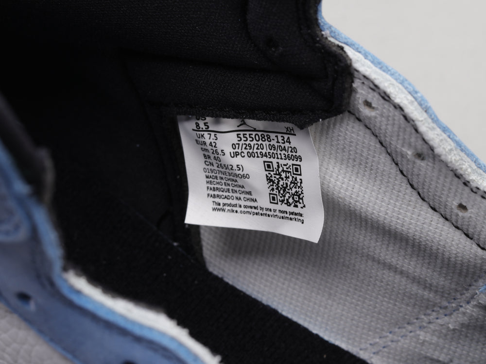 BL - AJ1 New North Carolina Blue University Blue