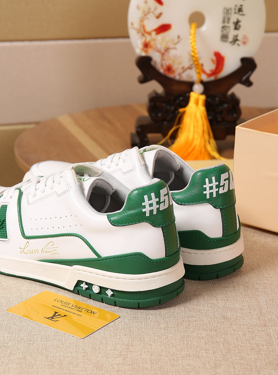 BL - LUV Traners Vert Green Sneaker