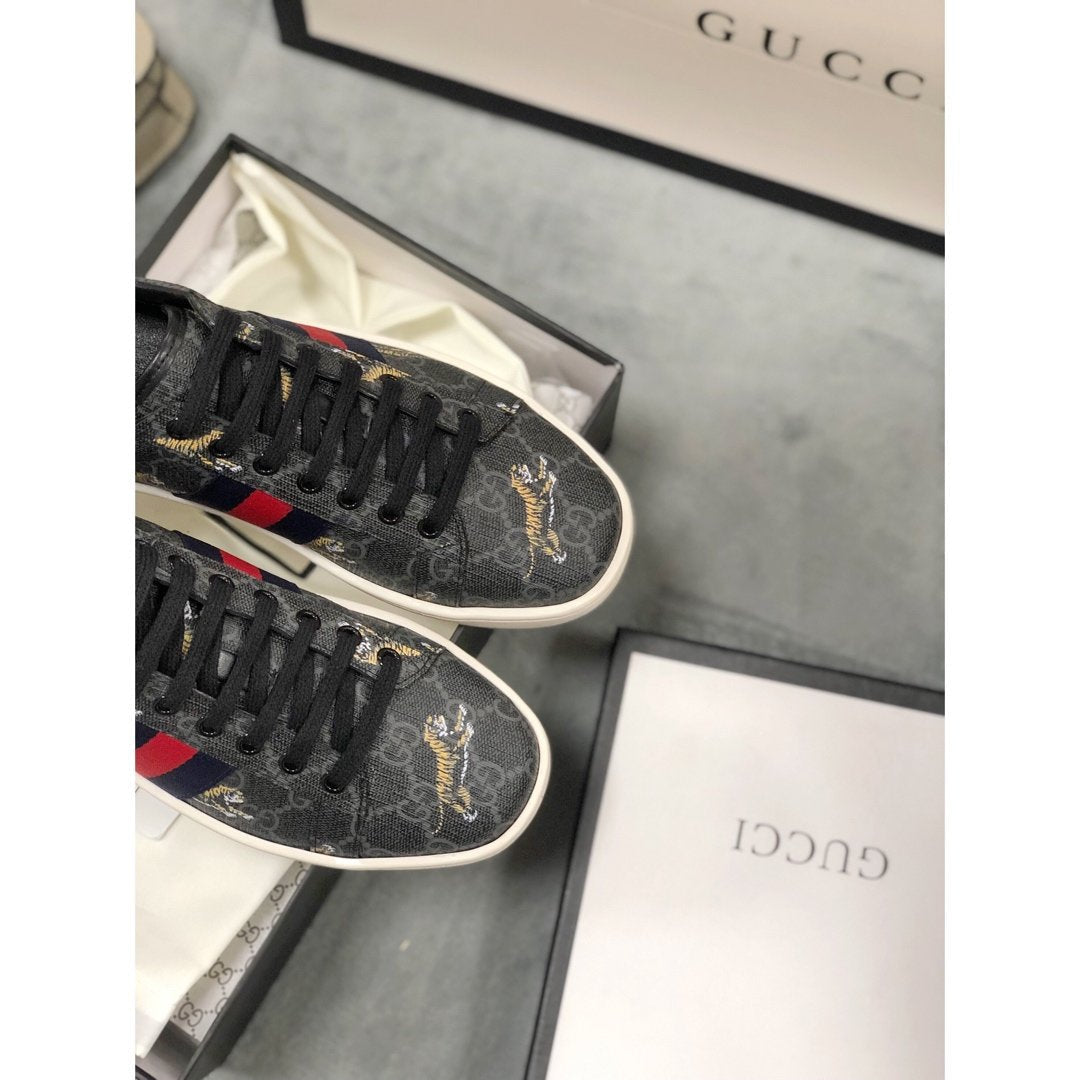 BL-GCI Ace Beige Tiger Sneaker 079