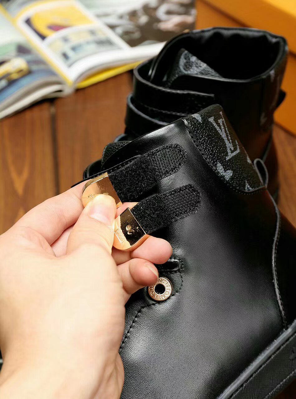 BL - LUV HIgh Top Black Sneaker