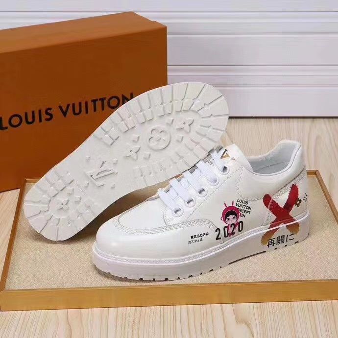 BL - LUV Traners Vert White Sneaker