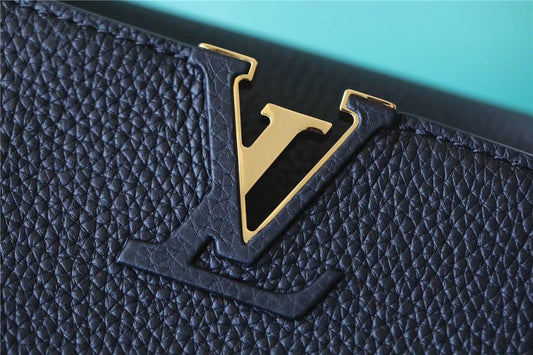 LV Capucines Mini Taurillon Black For Women, Shoulder And Crossbody Bags 21cm/8.3in LV