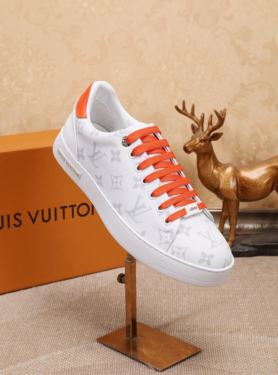 BL - LUV Time Out Orange And White Sneaker