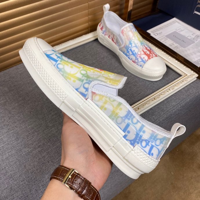 BL - DIR B23 Slip MultiColor And White LOW-TOP SNEAKER