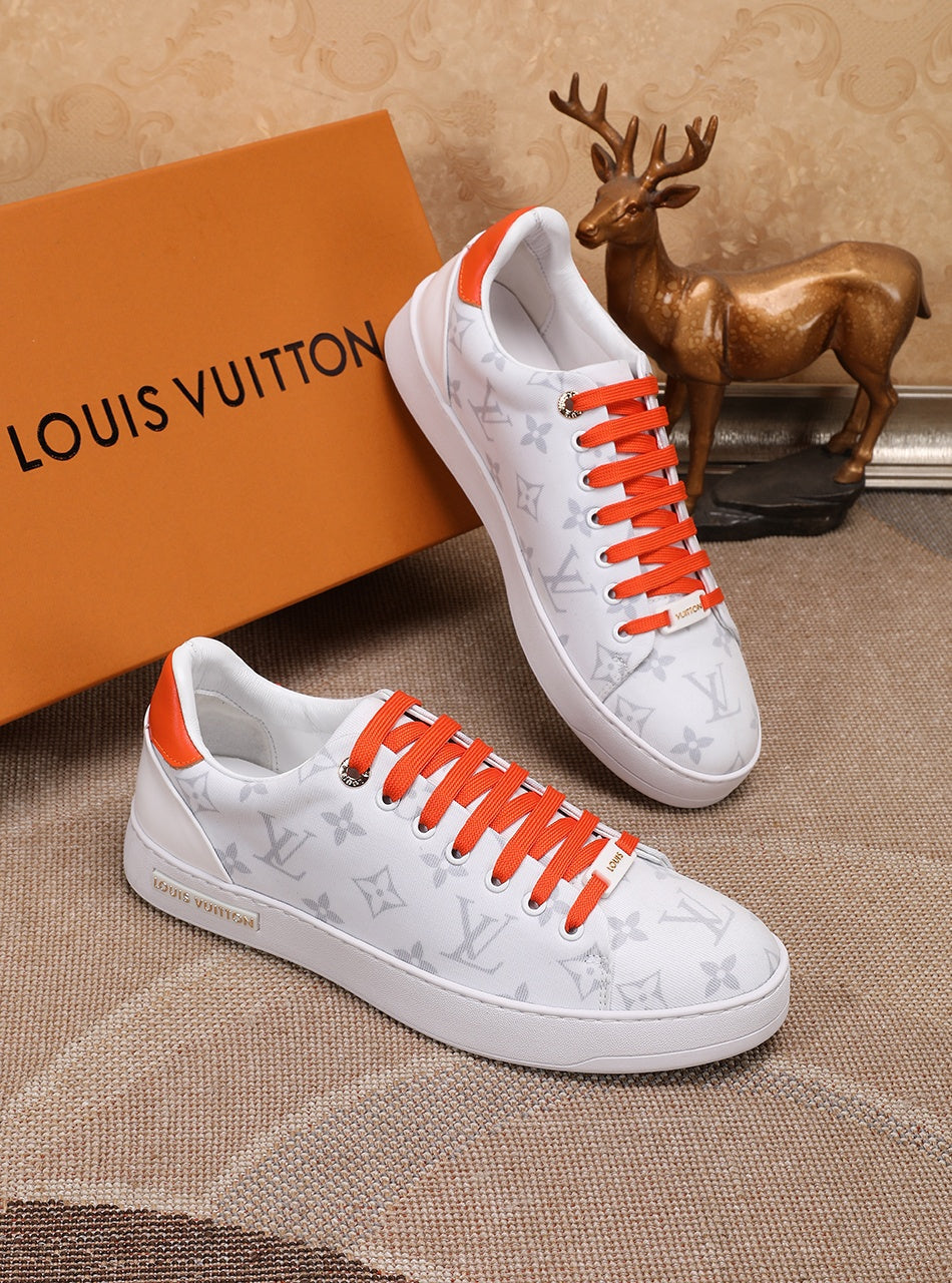 BL - LUV Time Out Orange And White Sneaker