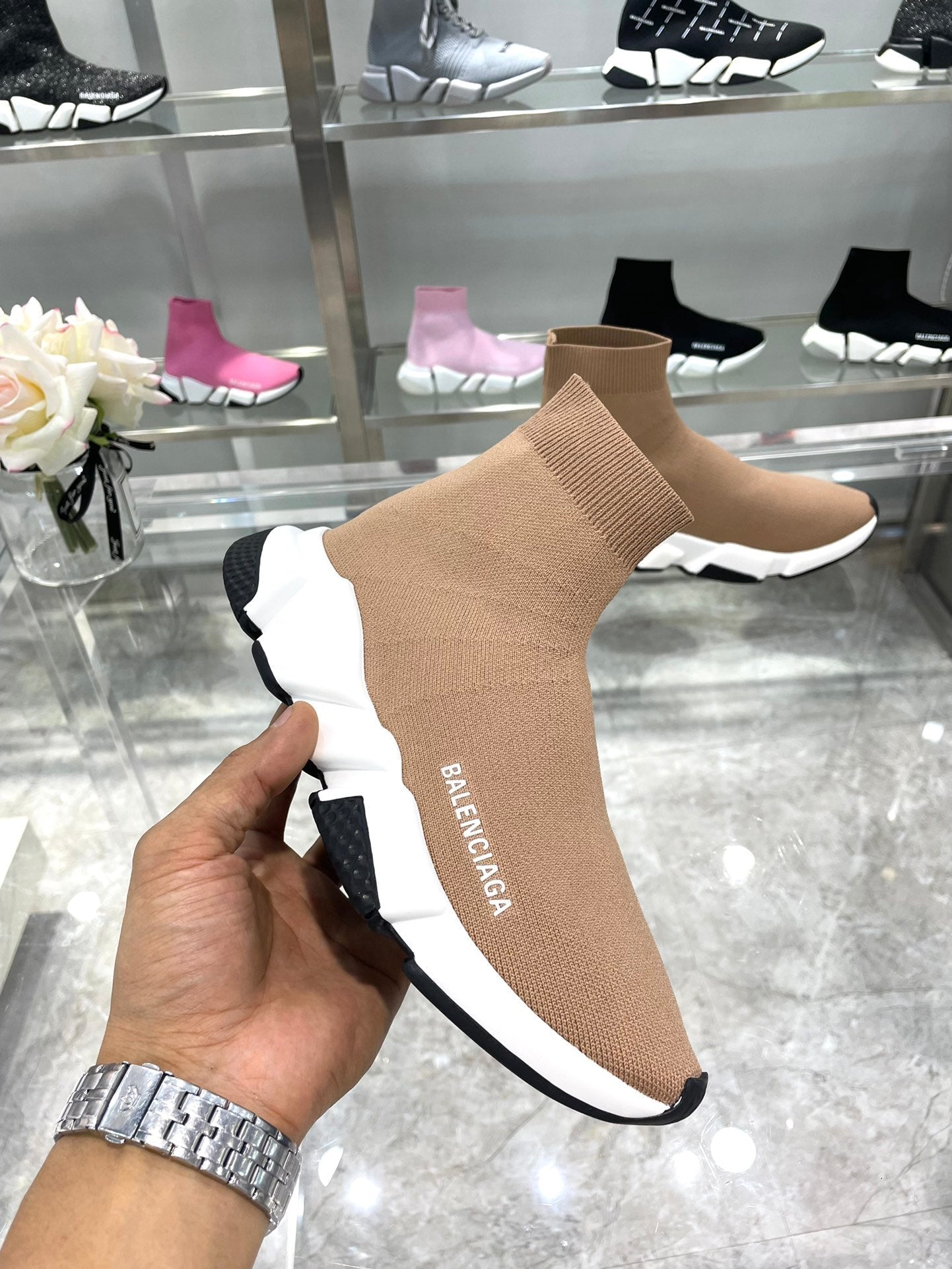 BL - Bla Speed Stretch Knit High Top