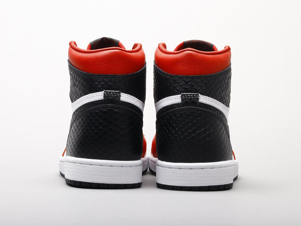 BL - AJ1 satin snake print