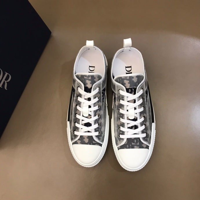 BL - DIR B23 Black and White LOW-TOP SNEAKER