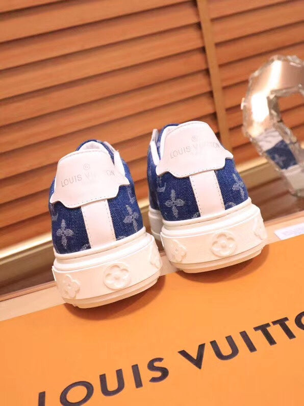 BL - LUV Time Out Brown Blue White Sneaker