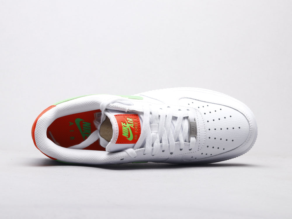BL - AF1 White powder green low top