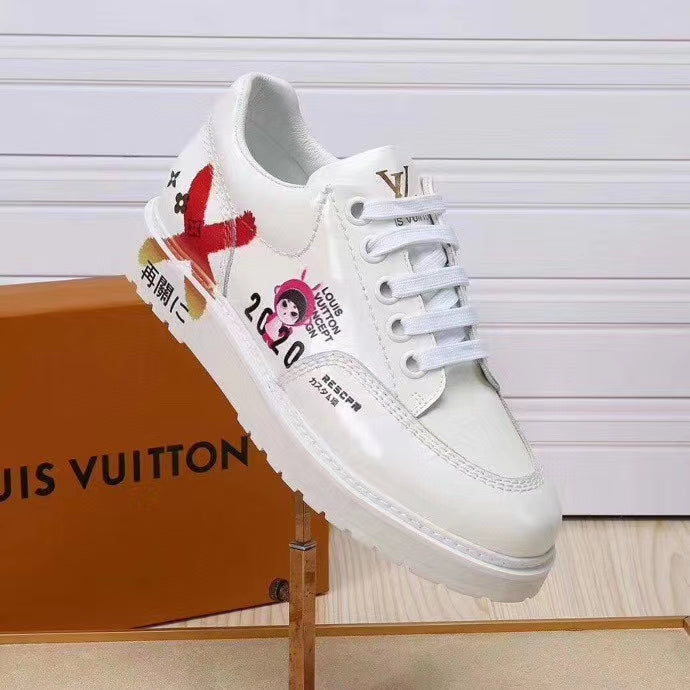 BL - LUV Traners Vert White Sneaker