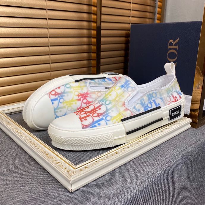 BL - DIR B23 Slip MultiColor And White LOW-TOP SNEAKER