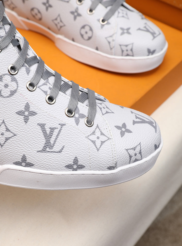 BL - LUV Stellar Trainer Boot White Black Sneaker