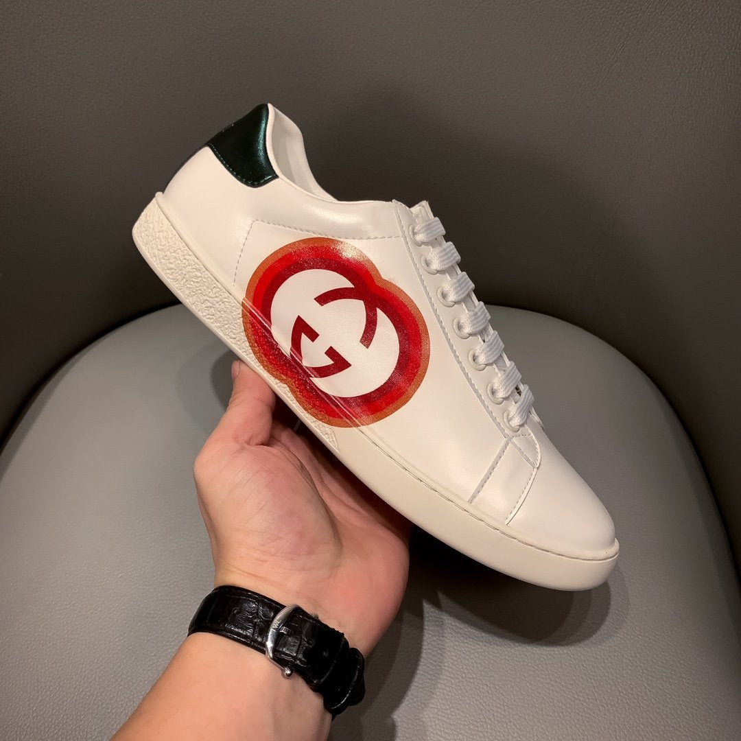 BL-GCI Ace Interlocking G Red Sneaker120