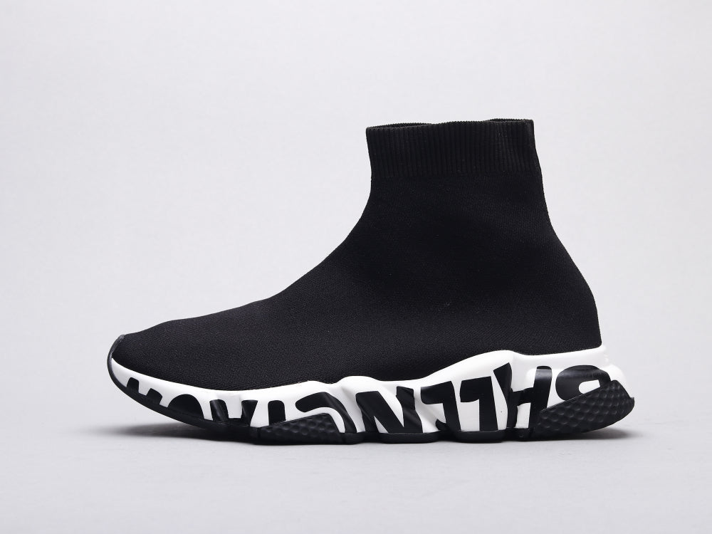 BL - Bla Socks Shoes Black and White Sneaker