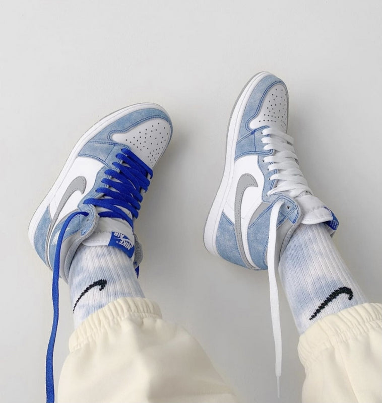 BL - AJ1 High Washed Blue