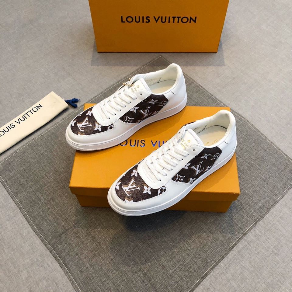 BL - LUV Casual Low White Brown Sneaker