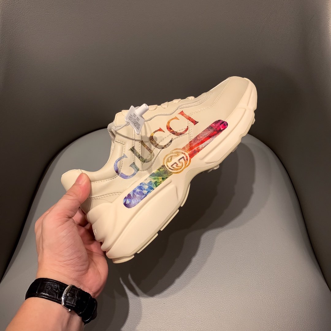 BL-GCI RHYTON SNEAKER WITH RAINBOW 129