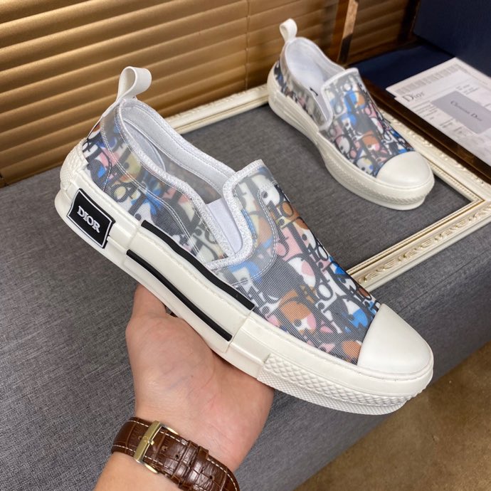 BL - DIR B23 Slip MultiColor And White LOW-TOP SNEAKER
