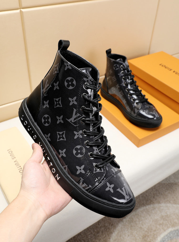 BL - LUV Stellar Trainer Boot Black Sneaker