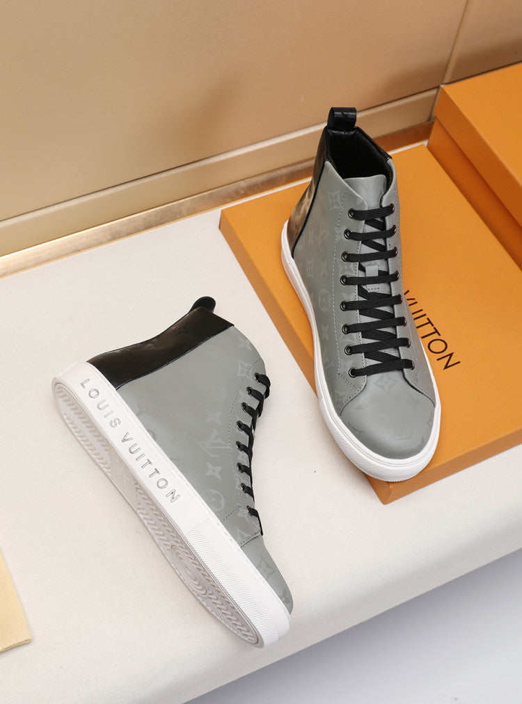 BL - LUV Stellar Trainer Boot Gray Black Sneaker