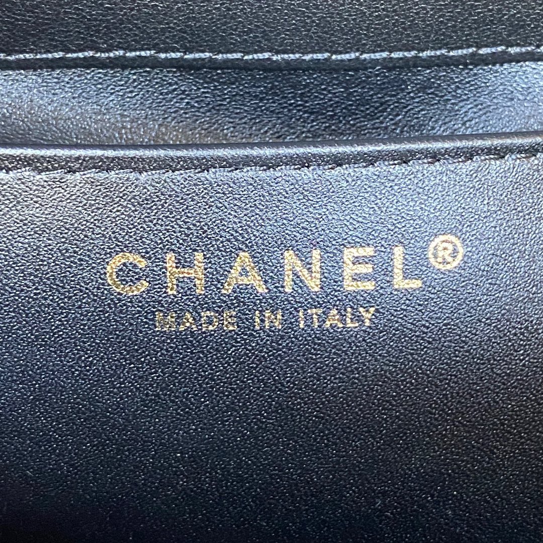 ChanelSmall Floor Pack Black For Women, Women’s Bags 7.6in/19.5cm AS3649 B09577 94305