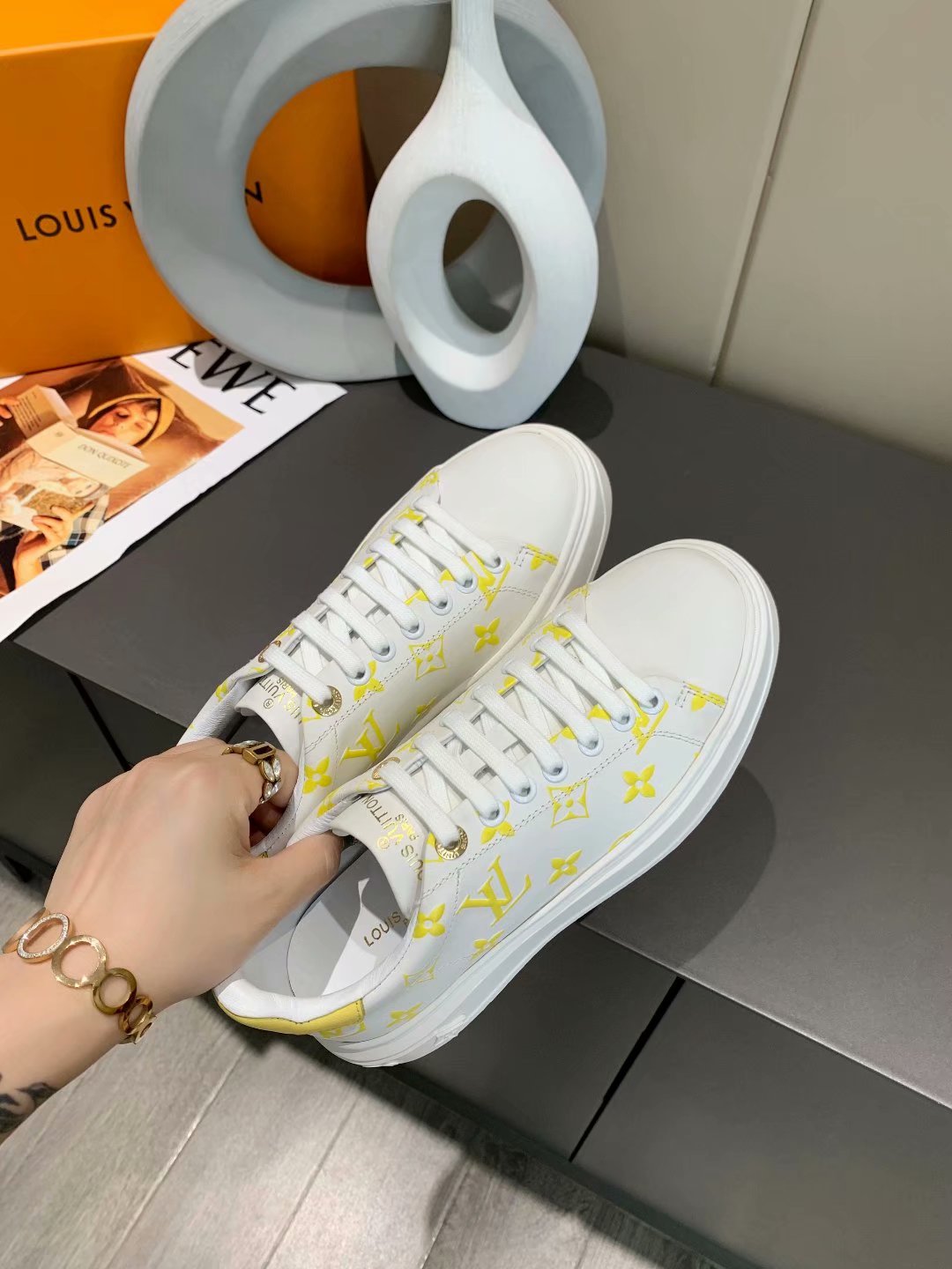 BL - LUV Time Out Yellow Sneaker