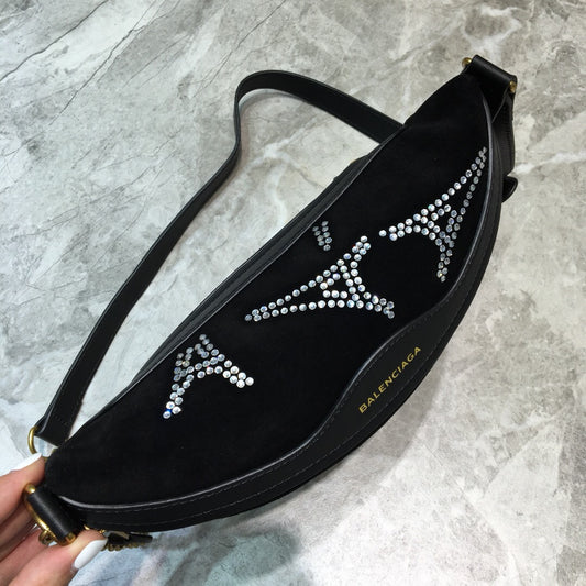 Balen Souvenir XS Belt Bag In Black, For Women, Bags 9.5in/24cm