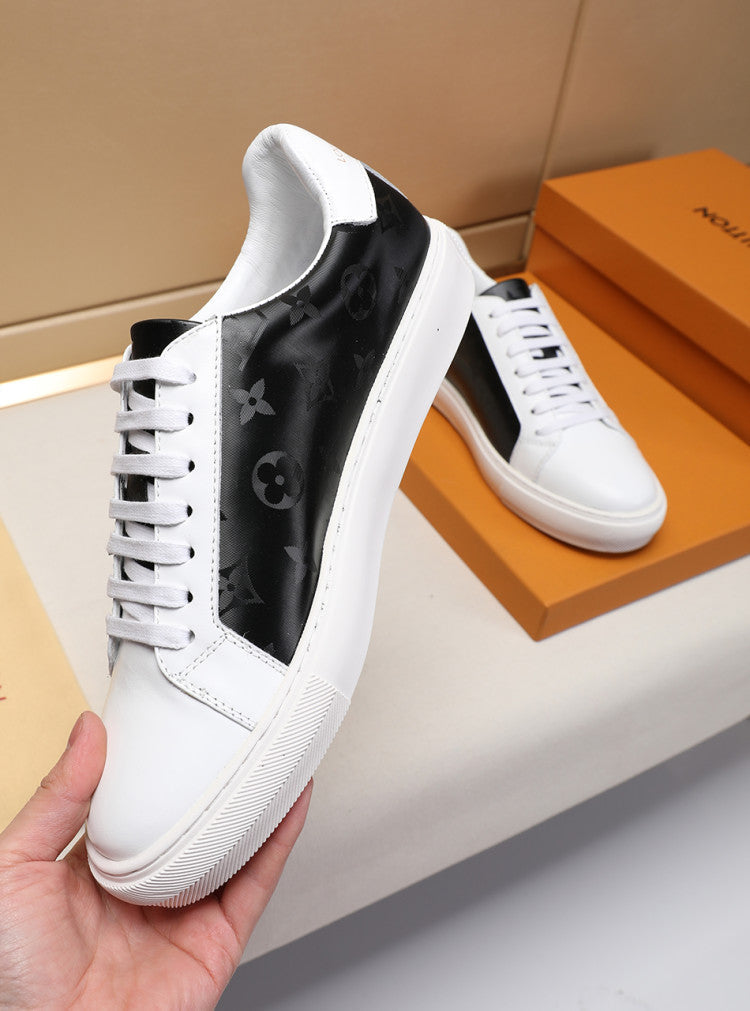 BL - LUV White and Gray Sneaker