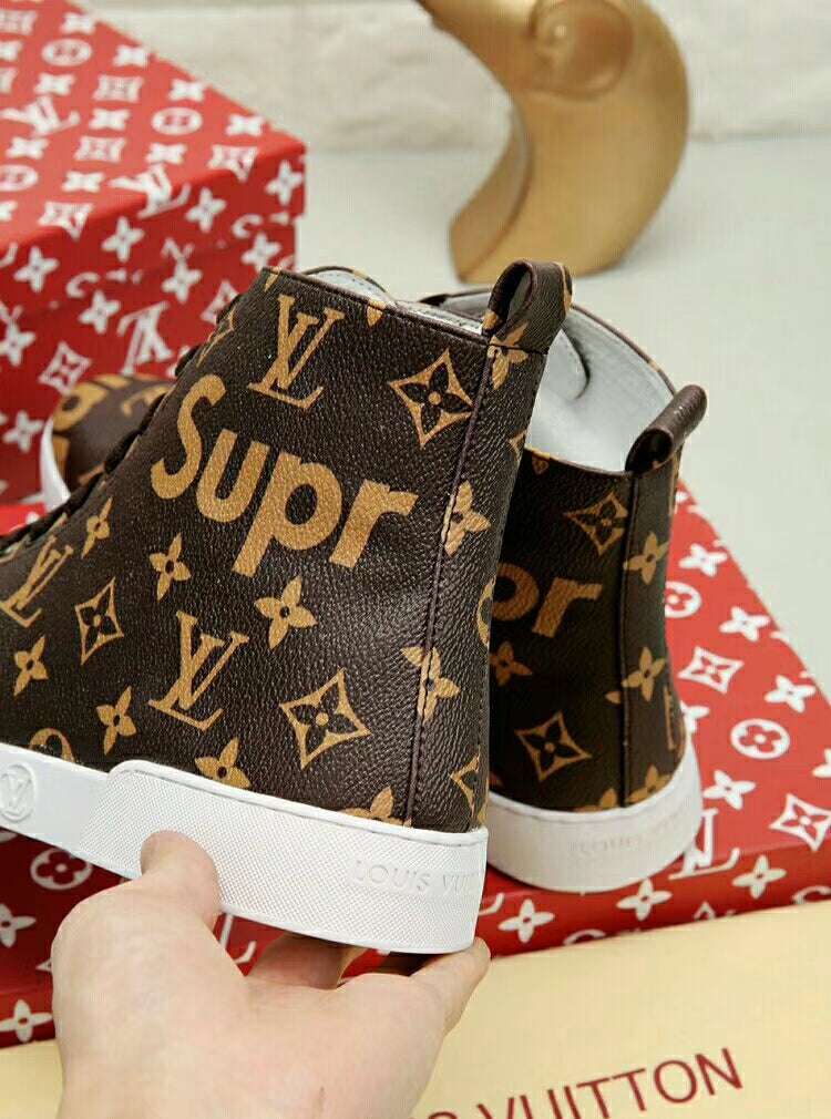 BL - LUV Stellar Trainer Boot Brown S Sneaker