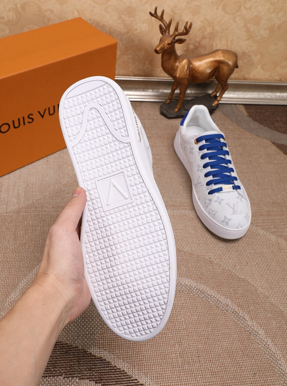 BL - LUV Time Out Blue And White Sneaker